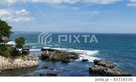 五浦海岸　六角堂 83716530