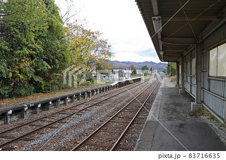 山部駅　JR山部駅　T32　根室本線　駅構内横断一般道踏切 83716635