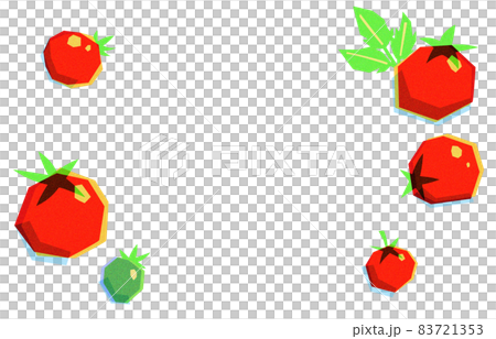 スタイリッシュなトマトのイラスト スタイリッシュなトマトのイラスト 83721353