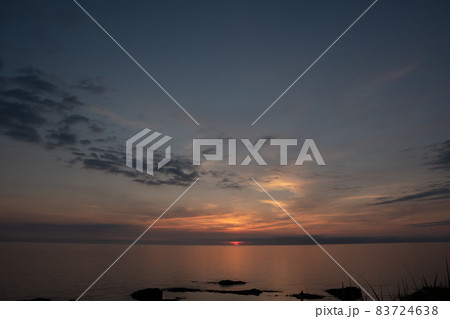 夕暮れの海 夕暮れの海 83724638