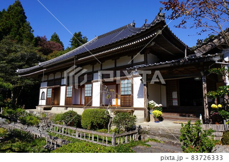 岡山県真庭市にある“花の山寺”として知られる「普門寺」：福聚院（納経所） 83726333