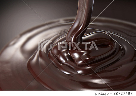 チョコレート垂らす 83727497