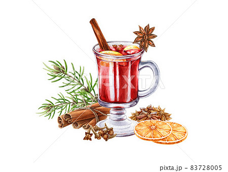 Mulled wine in mug with mug warmer Stock Photo - Alamy