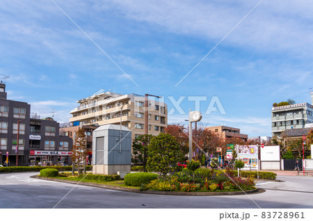 京王線飛田給駅 駅前風景 京王線飛田給駅 駅前風景 83728961