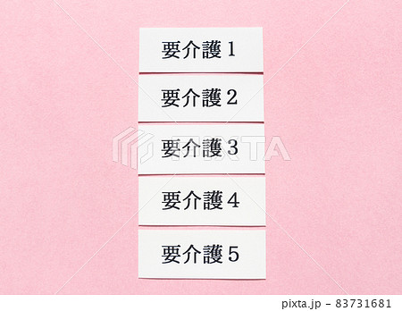 要介護認定　介護保険制度　要介護1　要介護2　要介護3　要介護4　要介護5　 83731681