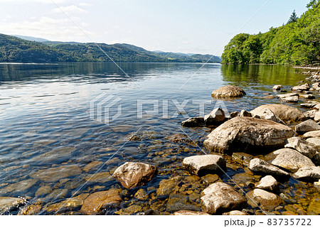 Loch Ness in the Scottish Highlands - Scotland Loch Ness in the Scottish Highlands - Scotland 83735722
