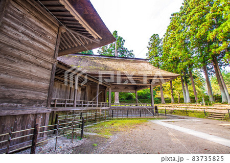 岩手県　中尊寺・白山神社　 83735825