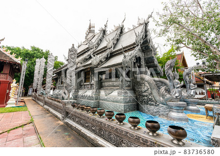 Wat Sri Suphan, the beautiful silver temple, in Chiang Mai, Thailand. Wat Sri Suphan, the beautiful silver temple, in Chiang Mai, Thailand. 83736580