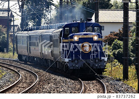新たに加わった展望車を牽引しつつ…日光路を行くDL大樹・DE10 新たに加わった展望車を牽引しつつ…日光路を行くDL大樹・DE10 83737262