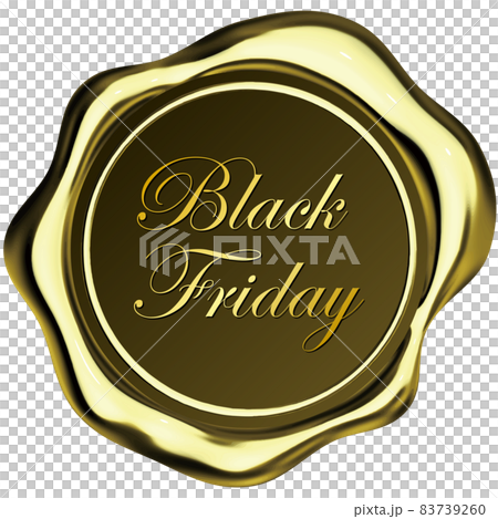 Black Friday Simple Seal Wax Gold 83739260