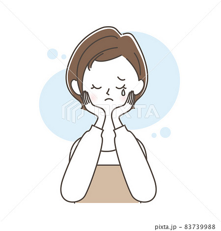 泣く女性 泣く女性 83739988
