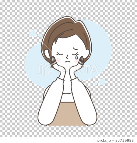 泣く女性 泣く女性 83739988