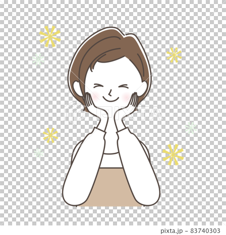 欣喜的女人 83740303