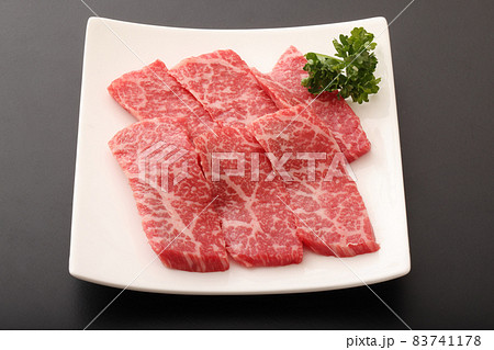 黒毛和牛 赤身カルビ焼肉用 (仙台牛) 黒毛和牛 赤身カルビ焼肉用 (仙台牛) 83741178