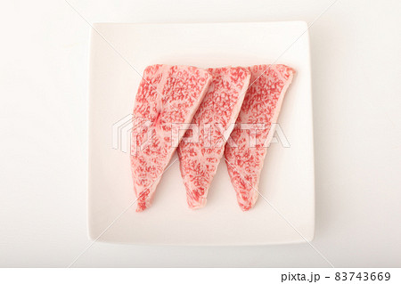 黒毛和牛　カルビ焼肉用　(仙台牛) 83743669