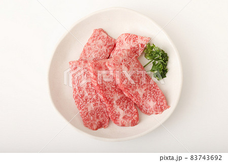 黒毛和牛　カルビ焼肉用　(仙台牛) 83743692