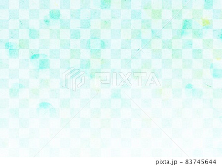 格子和柄水彩 83745644