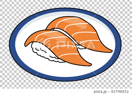 盤子主線螞蟻簡約卡通壽司/壽司插畫|三文魚/三文魚握壽司插畫 盤子主線螞蟻簡約卡通壽司/壽司插畫|三文魚/三文魚握壽司插畫 83746832