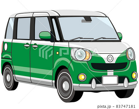 かわいいレトロな車のイラスト かわいいレトロな車のイラスト 83747181