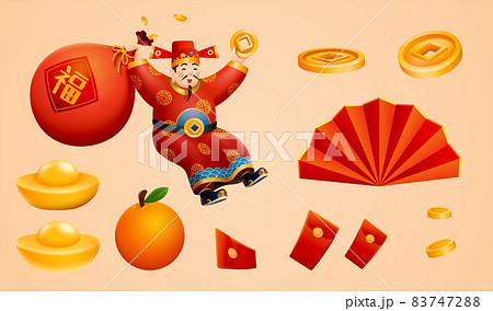 CNY fortunes elements set CNY fortunes elements set 83747288