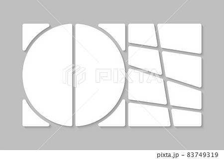 Template collage of ten frames, images, photo 83749319