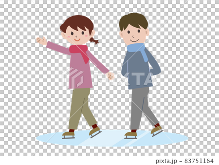 Skating men and women 83751164