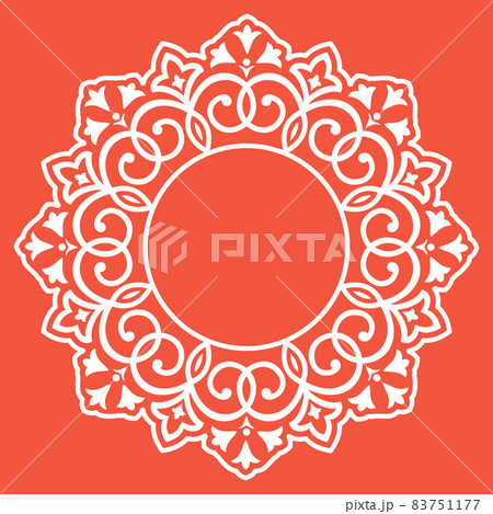 Decorative frame Elegant element for design  83751177