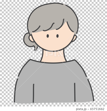 シニオンのヘアスタイルの女 83751682