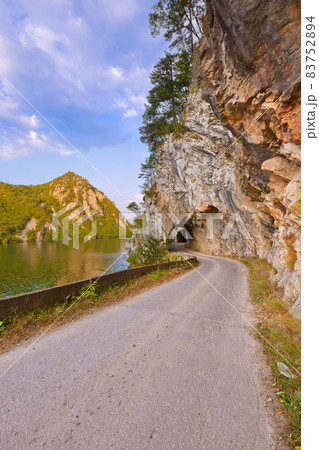 River Drina - national nature park in Serbia 83752894