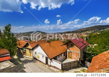 Cityscape of Sarajevo - Bosnia and Herzegovina 83752896
