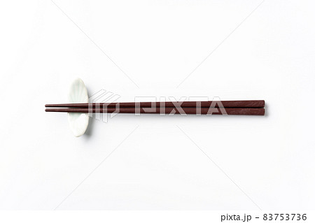 お箸と箸置き 83753736