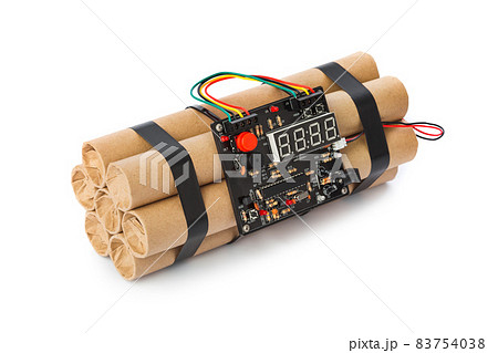 Dynamite bomb with timer 83754038