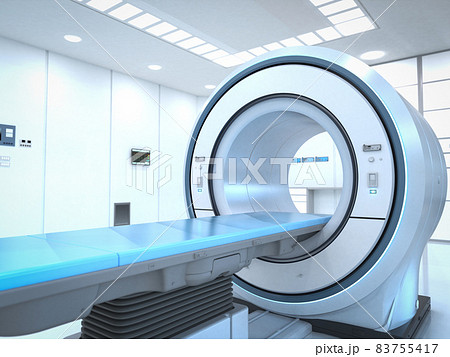 mri scan machine in room 83755417