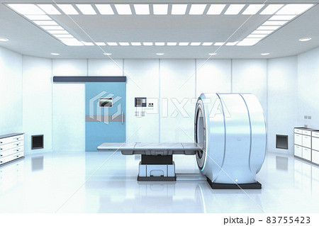 mri scan machine in room 83755423