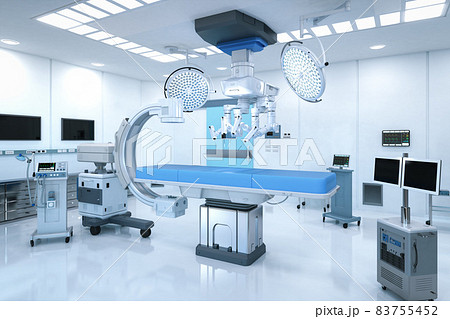 Surgery room interior with amenities Surgery room interior with amenities 83755452