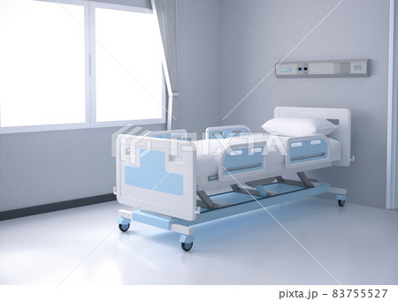 hospital interior in recovery or inpatient room hospital interior in recovery or inpatient room 83755527