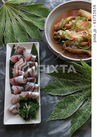 萩瀬つきあじと南蛮漬け 83755656