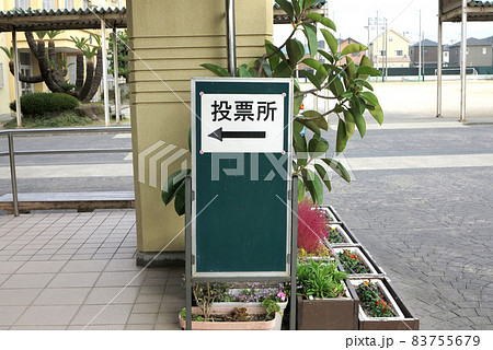 投票所　選挙割りキャンペーン　 83755679