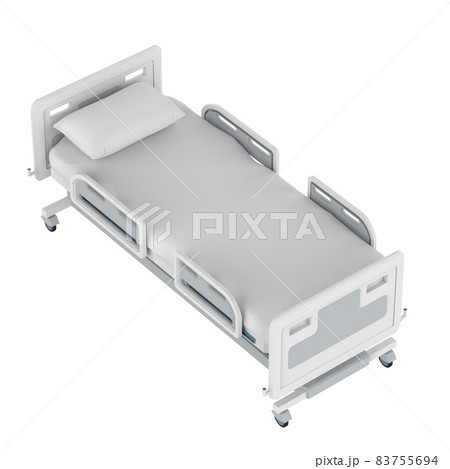 electric hospital bed isolated electric hospital bed isolated 83755694