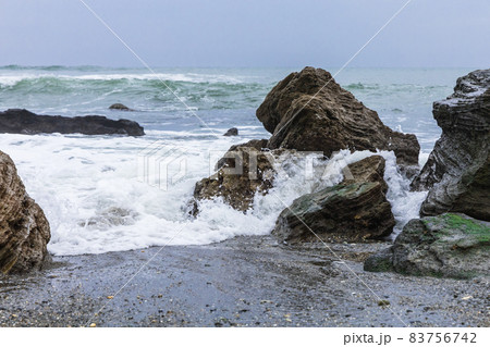茨城県日立市 初崎海岸の岩場 茨城県日立市 初崎海岸の岩場 83756742