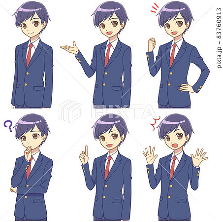 ブレザーの男の子セット 83760913