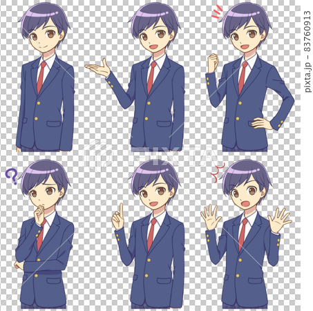 ブレザーの男の子セット 83760913