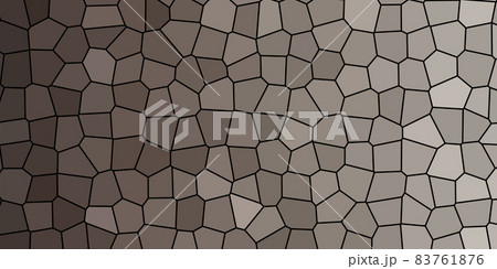 Multicolored abstract geometric background. Polygonal, mosaic pattern. 83761876