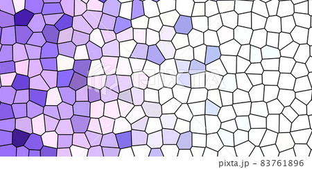 Multicolored abstract geometric background. Polygonal, mosaic pattern. 83761896