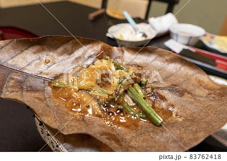 朴葉味噌 朴の木 葉っぱ みそ つまみ 和食 朴葉味噌 朴の木 葉っぱ みそ つまみ 和食 83762418