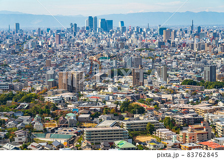 東山スカイタワー、展望室からの眺め〈愛知県名古屋市〉 東山スカイタワー、展望室からの眺め〈愛知県名古屋市〉 83762845