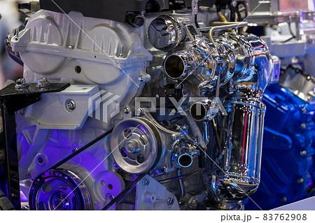 Engine for car repair service. Engine for car repair service. 83762908