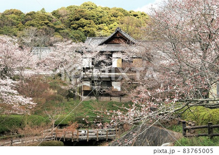 移築前の「一乗閣」 和歌山県 岩出市 根来寺境内 83765005