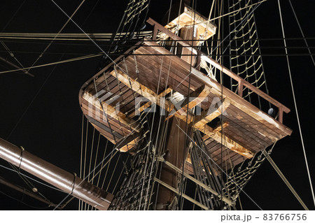 amsterdam canal vessel ship museum at night 83766756