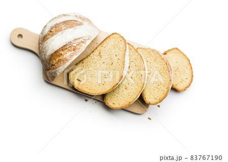 Fresh bread sliced 83767190
